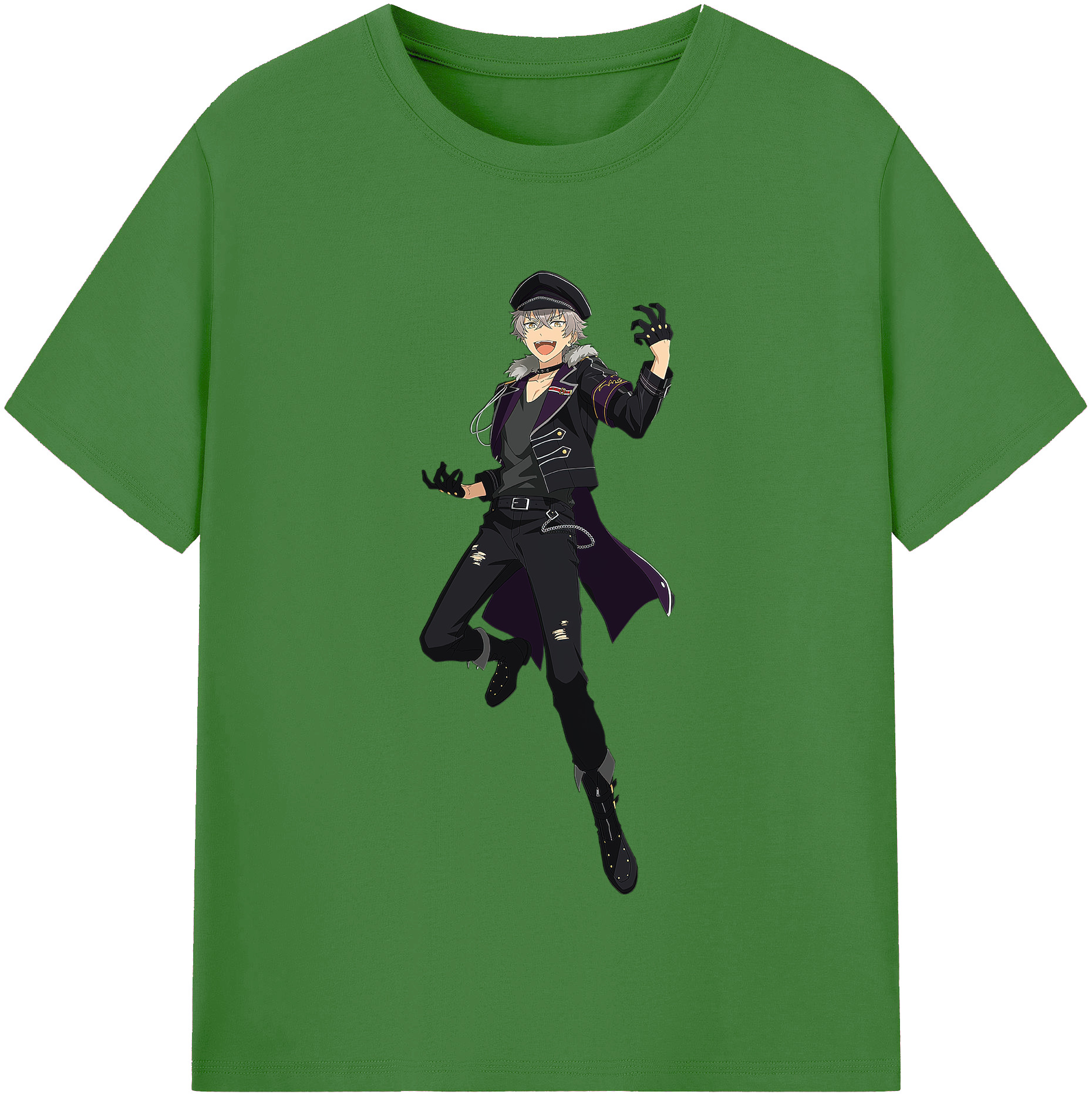 （画像用） あんさんぶるスターズ! Ensemble Stars レディースカジュアルプリントTシャツ（綿100％）